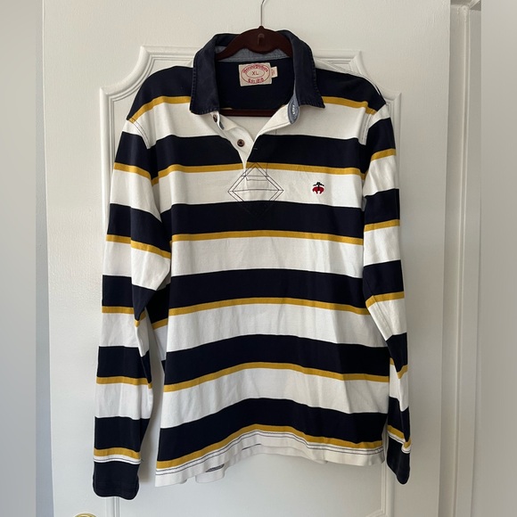 Brooks Brothers Striped Rugby Sweatshirt - Picture 1 of 3